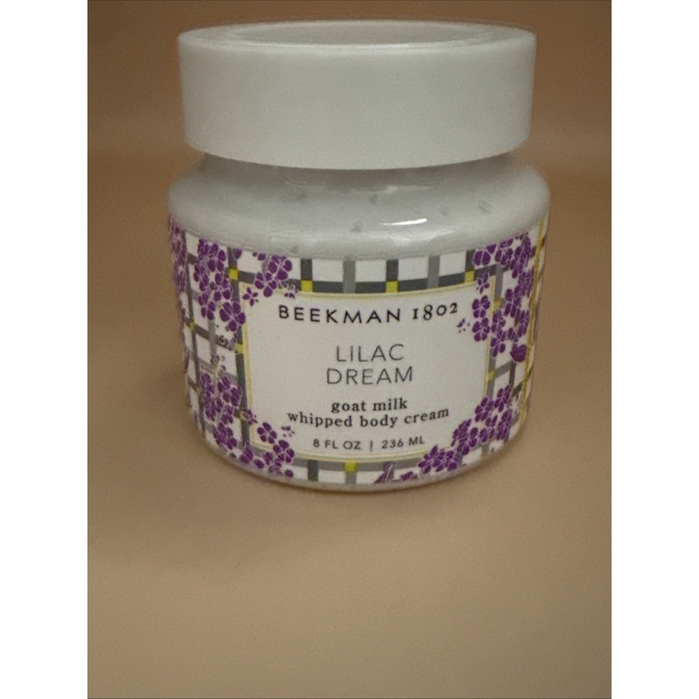 Beekman 1802 Lilac Dream Goat Milk Whipped Body Cream 8 fl. oz. New Sealed